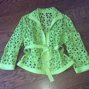 Spring cut out jacket